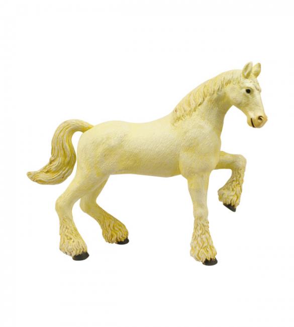 Объемный пазл Лошадь тяжеловоз белая
