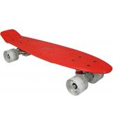 Скейтборд AWAII SK8 Vintage 22.5' со светящимися колесами, красный, до 100кг