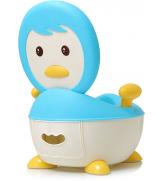 Детский горшок Babyhood ВН-113B "Пингвин" голубой