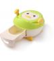 Детский горшок Babyhood ВН-113PG "Пингвин" с полиуретановым кольцом зеленый