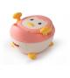 Детский горшок Babyhood ВН-113PP "Пингвин" с полиуретановым кольцом розовый