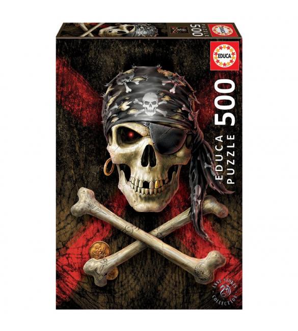 Пазлы Пиратский череп 500