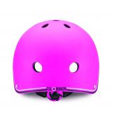 Шлем защитный детский GLOBBER, розовый, 48-51см (XXS)