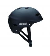 Шлем защитный подростковый GLOBBER, черный, 57-59см (M)