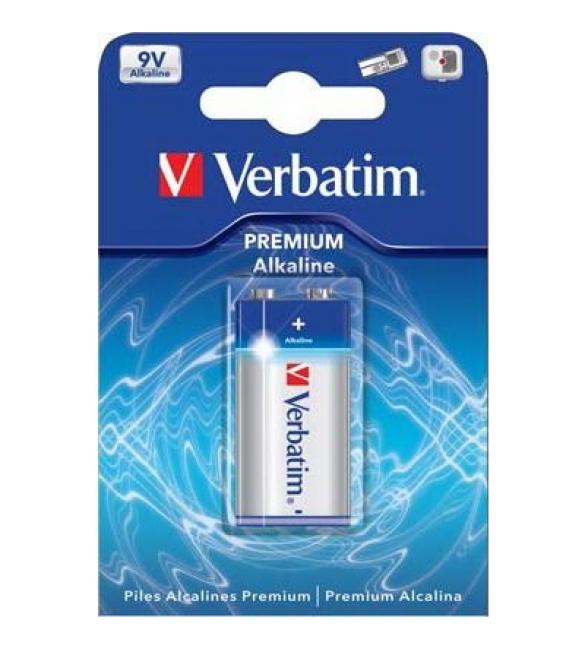 Батарейка Verbatim ALKALINE BATTERY 9V 1 Pack